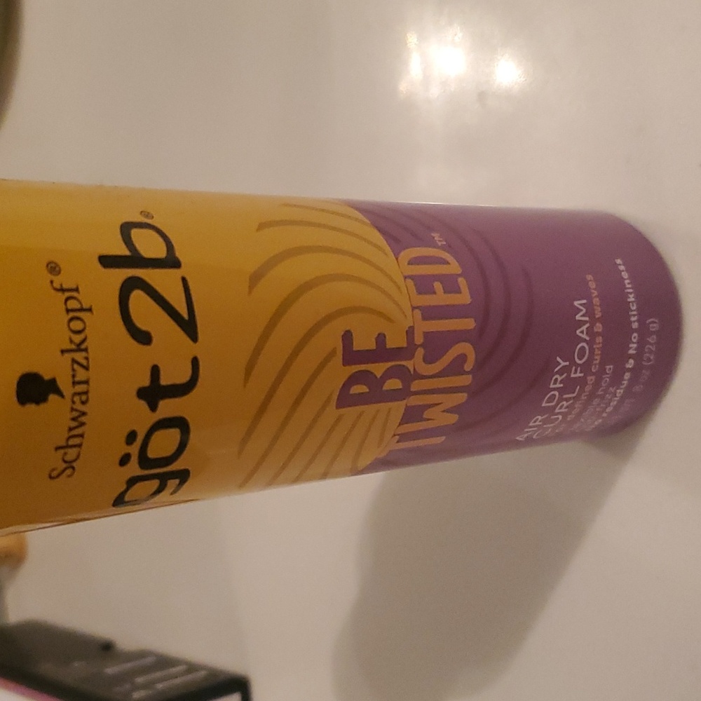 Got 2b Be Twisted air dry curl foam